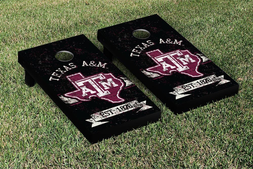 Aggies cornhole game