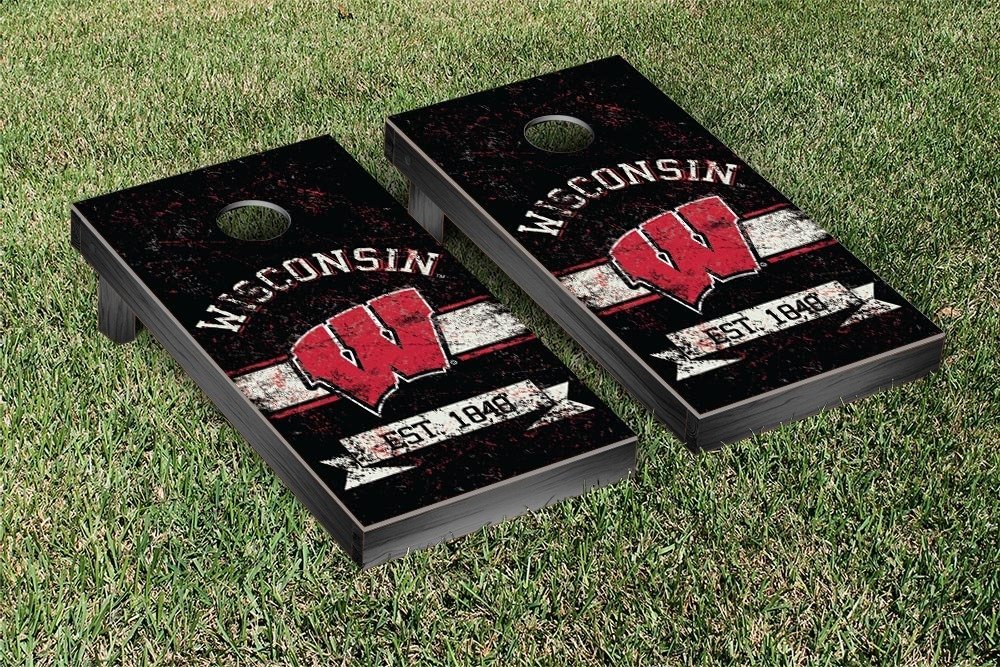 Wisconsin Badgers Cornhole Game