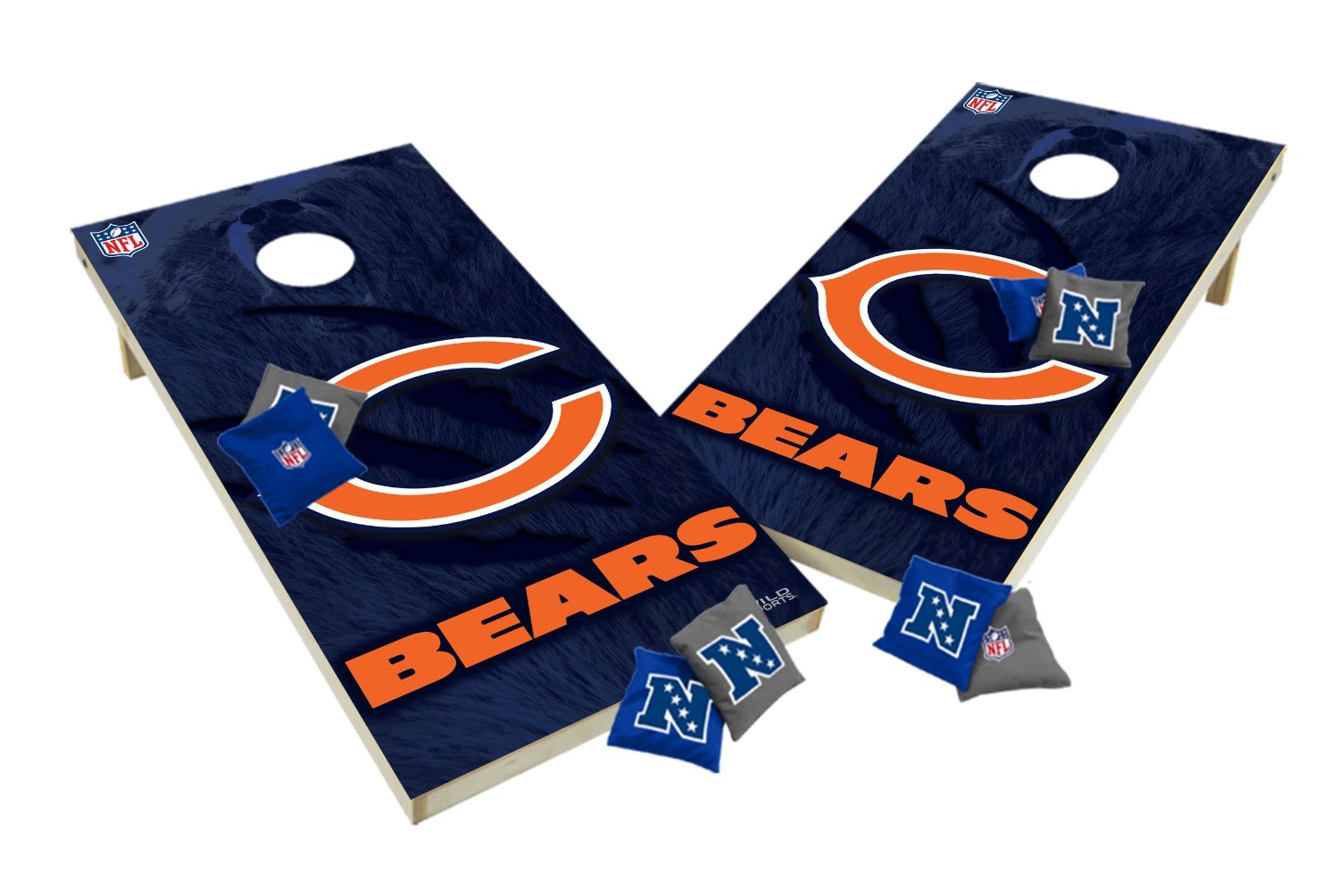 Chicago Bears Bean Bag Toss Game Football Bean Bag Toss