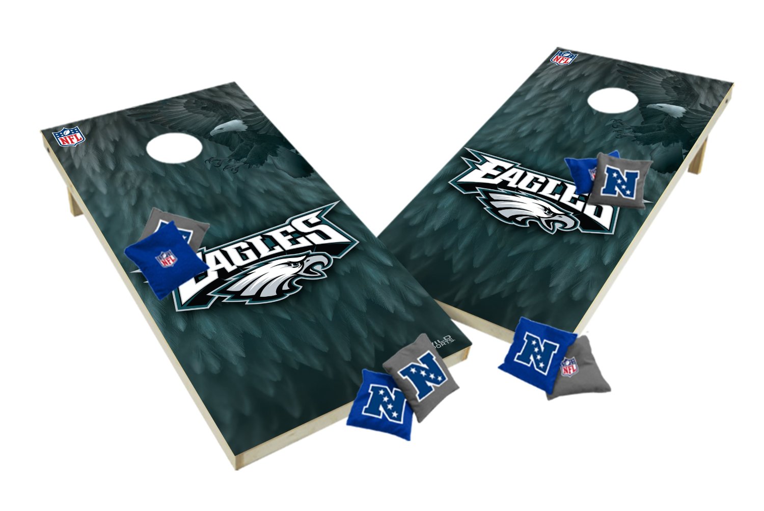 Philadelphia Eagles Bean Bag Toss Game Football Bean Bag Toss
