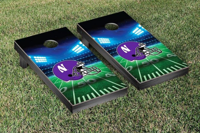 Northwestern Wildcats Cornhole - Top 6! - Football Bean Bag Toss