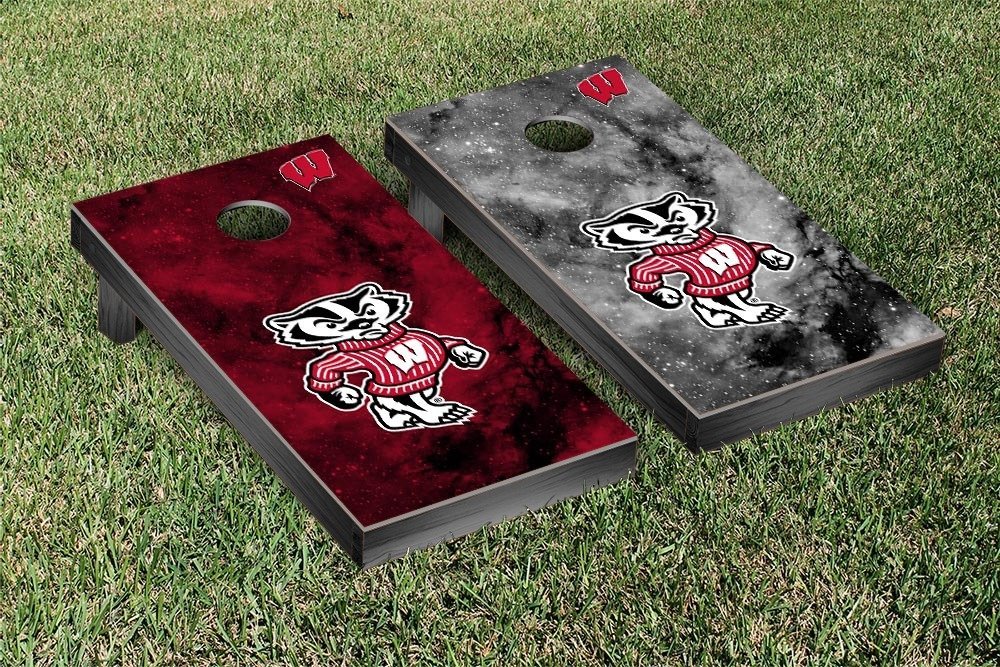 Wisconsin Badgers Cornhole Game Top 7 Football Bean Bag Toss